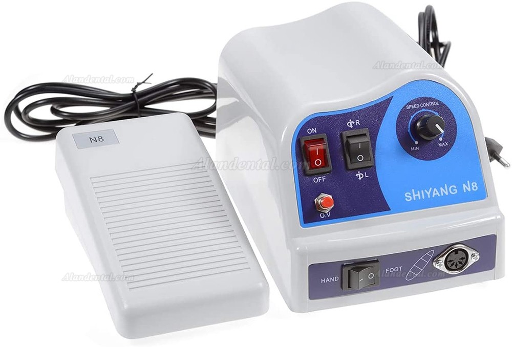 Dental Lab Electric Micromotor Shiyang Polishing N8 fit 50K RPM Handpiece (Compatible Marathon)